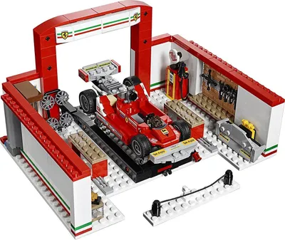 Produktbild von LEGO® Speed Champions Ferrari Ultimative Garage 75889