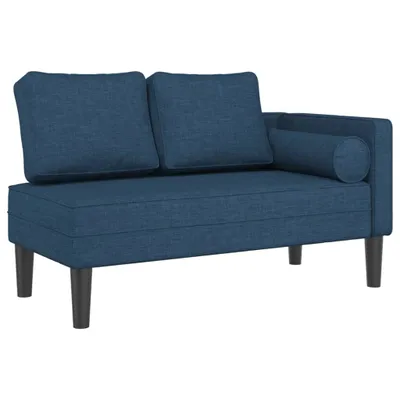 Obrázek produktu pro Lenoška s poduškami modrá textil