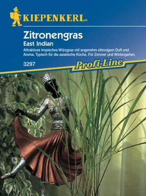 Produktbild von Zitronengras East Indian | Kräutersamen von Kiepenkerl [MHD 01/2024]