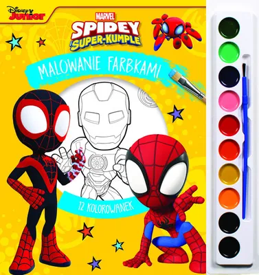 Produktbild von Malowanie farbkami. Marvel Spidey i Super-kumple
