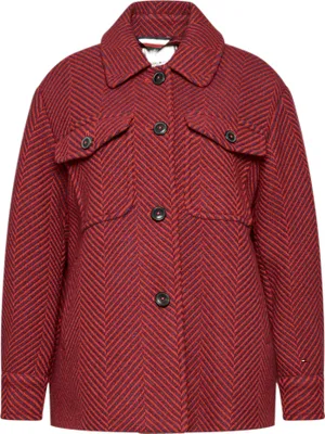 Obrázek produktu pro Tommy Hilfiger Dámská košilová bunda Herringbone Shacker M