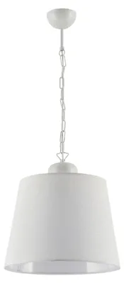Immagine prodotto di Lampada a sospensione KAMELIA bianca 1xE27x40W in tessuto, dimensioni: 100x38x38 cm, IP20, Jupiter