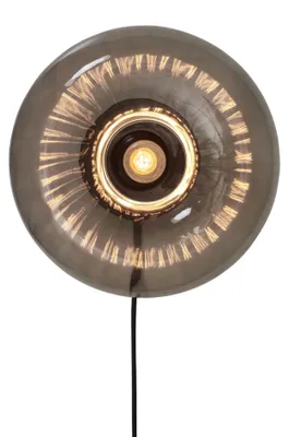 Produktbild von It's about Romi Wandleuchte Glas Brussels rund Gold