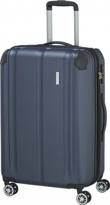 Image de travelite trolley City 4W Trolley Expandable Marine bleu 68cm