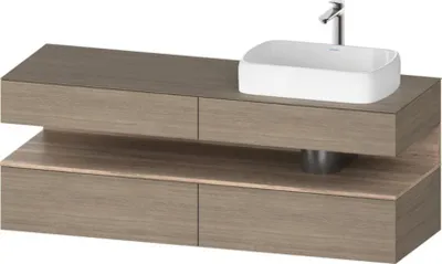Produktbild von Duravit QA4778055350010 QAT KWTU WH Ek. 1600x550x600 Ei Tra