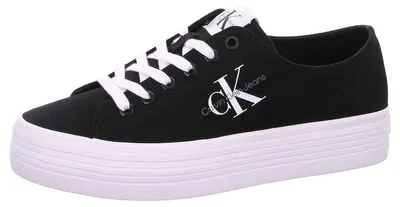 Produktbild von Calvin Klein Vulc. Flatform Ess. Damenschuhe Schnürschuhe Schwarz Freizeit, Schuhgröße:41 EU