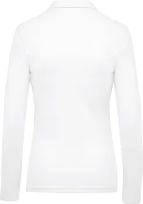Produktbild von Kariban Damen Polo Shirt T-Shirt Piqué Poloshirt Polohemd Oberteil, Größe:3XL, Farbe:Weiß