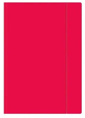 Image de Pochette à élastique A4+ rose fluo (10 pièces) - INTERDRUK