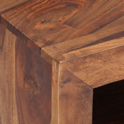 Image de vidaXL Armoire TV 120 x 30 x 40 cm en bois massif