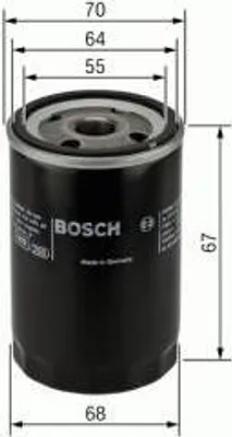 Produktbild von Bosch Ölfilter  0 986 452 061