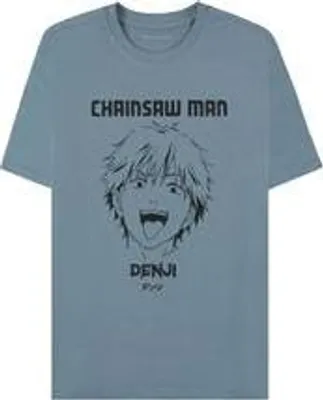 Produktbild von Chainsaw Man - Denji Men's Short Sleeved T-shirt - L - Difuzed TS007784CSM - (T-Shirts und Tops / Kurzärmelige T-shirts)