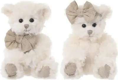 Produktbild von Bukowski Teddybär little Emma 25 cm weiß
