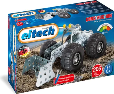 Obrázok produktu pre Eitech Stavebnica - smetiarske auto - 205 dielov