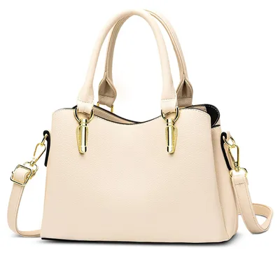 Produktbild von Omgoods – Elegante Handtasche aus Kunstleder für Damen mit vielen Fächern
