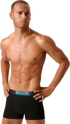 Produktbild von Bench Boxer Boxershorts für Herren 3 -teilig anthrazit, schwarz, grau-meliert Größe L