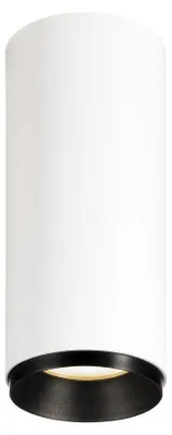 Obrázok produktu pre SLV 1004136 NUMINOS CL PHASE S LED stropné svietidlo na povrchovú montáž biela/čierna 3000K 60°
