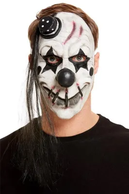 Obrázek produktu pro Halloween maska latexová Děsivý klaun