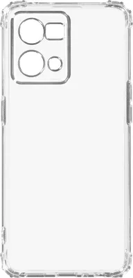 Produktbild von Avizar, Stoßfeste Silikon-Bumper-Hülle für Oppo Reno 7, Transparent