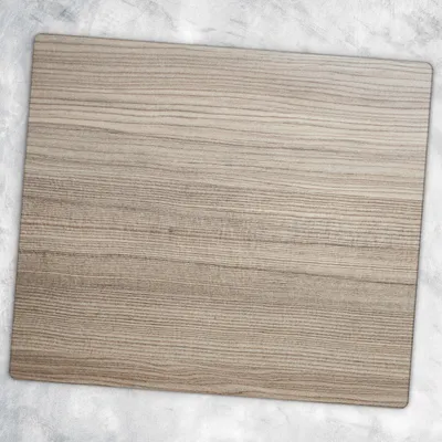 Produktbild von Glas-Herdabdeckplatten Glaskeramikkochfeld-Abdeckung Spritzschutz Glas 60 cm x 52 cm - Holzbrett