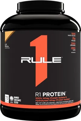 Produktbild von Rule1 R1 Protein Isolate – 2,27 kg Café Mocha