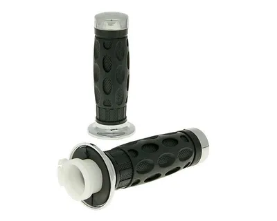 Immagine prodotto di Set manopole sinistra e destra cromate per GY6 50cc