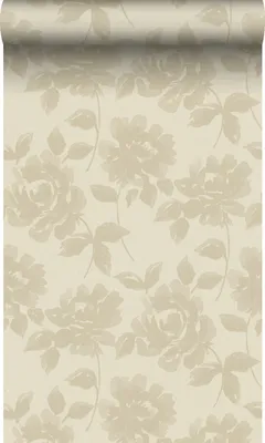 Produktbild von Origin Wallcoverings Tapete Rosen Beige 53 cm x 10.05 m