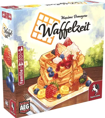 Produktbild von Pegasus Waffelzeit, Brettspiel, Kochen, 8 Jahr(e), 20 min, 40 min, Familienspiel