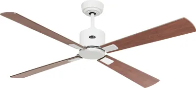 Immagine prodotto di Ventilatore da soffitto a risparmio energetico Eco Neo III 132 cm Bianco Lame Noce / Ciliegio con telecomando