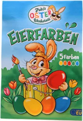 Produktbild von Eierfarben - 5 Farben - Fritz´s Oster Werkstatt