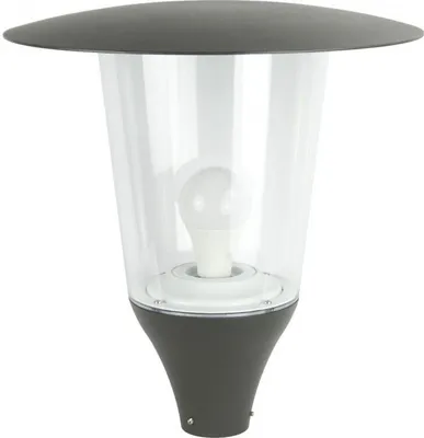 Obrázek produktu pro Hlava pouliční lampy 1xE27 tmavě šedá IP65 SU-MA MTS-HEAD
