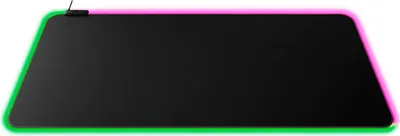 Zdjęcie produktu dla Pulsefire Mat – podkładka RGB pod mysz do gier – tkanina (XL), Czarny, Monochromatyczny, Osuszenie, Guma, Podkładka antypoślizgowa, Podkładka dla graczy