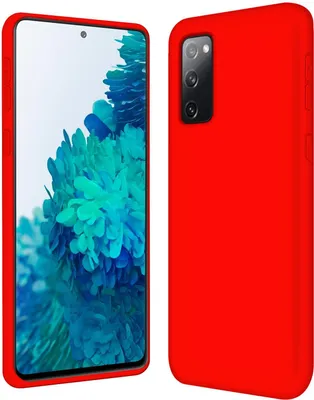 Image de Housse Samsung Galaxy S20 FE Housse de protection en silicone Gel Case Housse pour téléphone portable, rouge