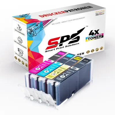 Produktbild von CLI-571XL Tintenpatrone Kompatibel für Canon Pixma MG 5753 | Mehrfarbig