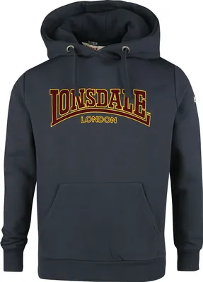 Obrázek produktu pro Pánská mikina s kapucí slim fit HOODED CLASSIC LL002 Navy M Lonsdale
