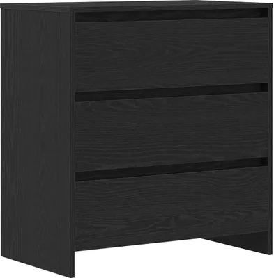 Produktbild von Sideboard Schwarz Eichen-Optik 70x41x75 cm Holzwerkstoff