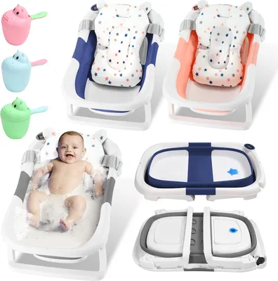 Produktbild von TolleTour Baby Badewanne XL 60,5 cm Rosa Babywanne Wanne