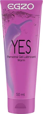 Obrázok produktu pre Egzo Yes Personal Gel Lubricant Stymulująco-rozgrzewający lubrykant, 50ml