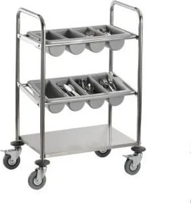 Produktbild von Besteckwagen Modell Ines, Maße: B 630 X T 400 X H 980