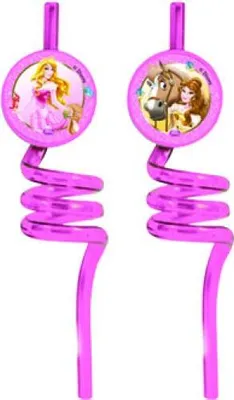 Produktbild von Disney Prinzessinnen Strohhalme 2 Stück Lizenzware