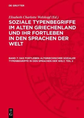 Productafbeelding van Das Fortleben altgriechischer sozialer Typenbegriffe in den Sprachen der Welt, Teil 2