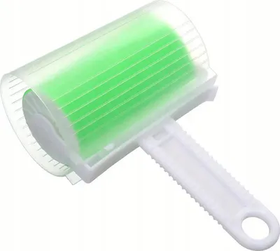 Image de Rouleau de nettoyage de vêtements en silicone avec housse 17*10cm vert