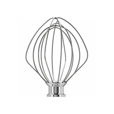 Produktbild von KitchenAid Schneebesen für mittelgroße Küchenmaschinen mit kippbarem Motorkopf – Edelstahl 5KSM5THWWSS