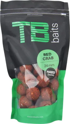 Obrázok produktu pre TB Baits Hard Boilie Red Crab 250g 24mm