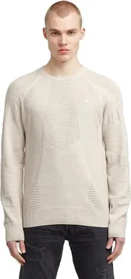 Produktbild von G-star 3d Biker Pullover Beige L Herren Beige L