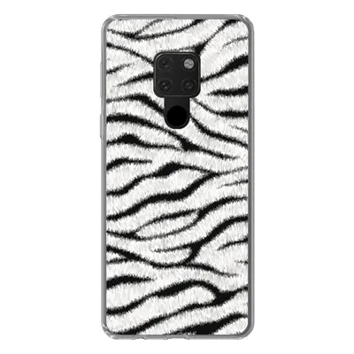 Produktbild von MuchoWow® Handyhülle Schutzhülle Hülle für Huawei P40 Lite Tiermuster - Zebra - Weiß Silikon Softcase Handy Hülle - Handy