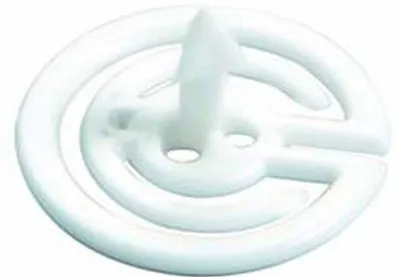 Produktbild von Steckklip PinZack VE=100 Stück weiß