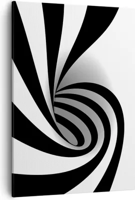 Produktbild von Bild auf Leinwand - Leinwandbild - Einteilig - Abstrakt kreativ dekoration muster - 50x70cm - Wand Bild - Wandbilder - Leinwanddruck - Wanddekoration - Leinwand bilder - Wandbild - PA50x70-2170