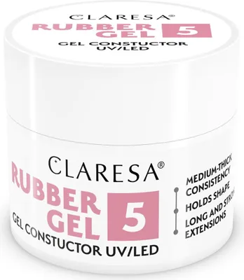Obrázok produktu pre Claresa ??el buduj??cy Rubber ??el 5 -12g