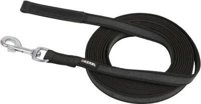 Zdjęcie produktu dla Smycz treningowa dla psa Antislip, 5 m x 20 mm, czarna, Kerbl