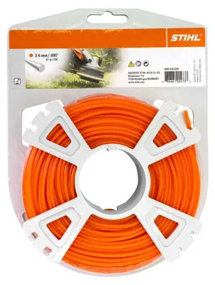Produktbild von Stihl 00009302339, Rasentrimmer-Linie, Orange, 41 m, 1 Stück(e), 2,4 mm